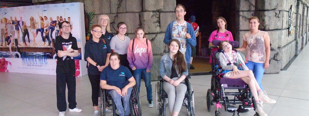 As part of What Next? Summer Activities Programme participants enjoyed at trip to The Lost City Adventure Golf. 