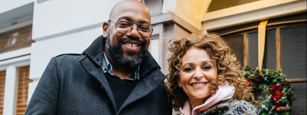 nadia sawalha launches #thereforme