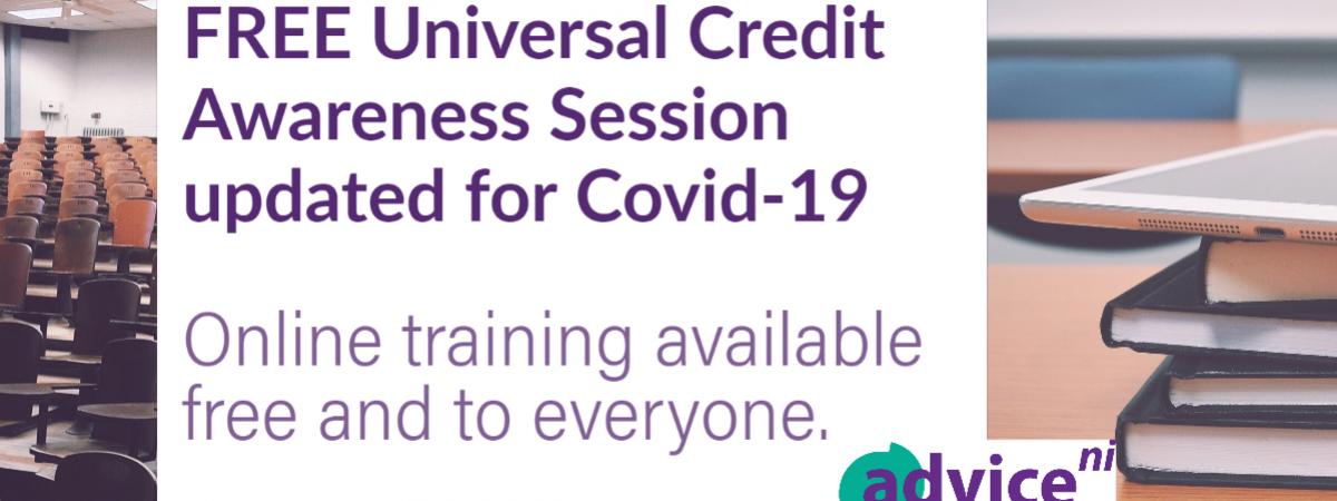 Free Universal Credit Session updated for Covid-19