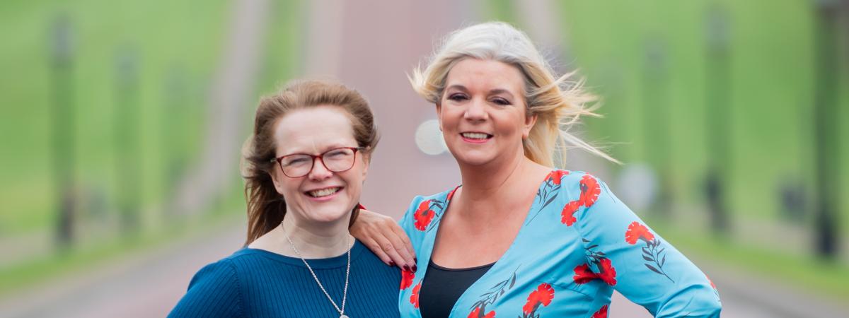 Michelle Canning and Sara McCracken