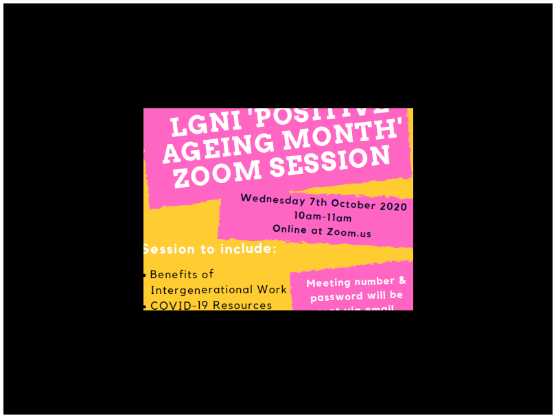 Positive Ageing Month Zoom Meeting