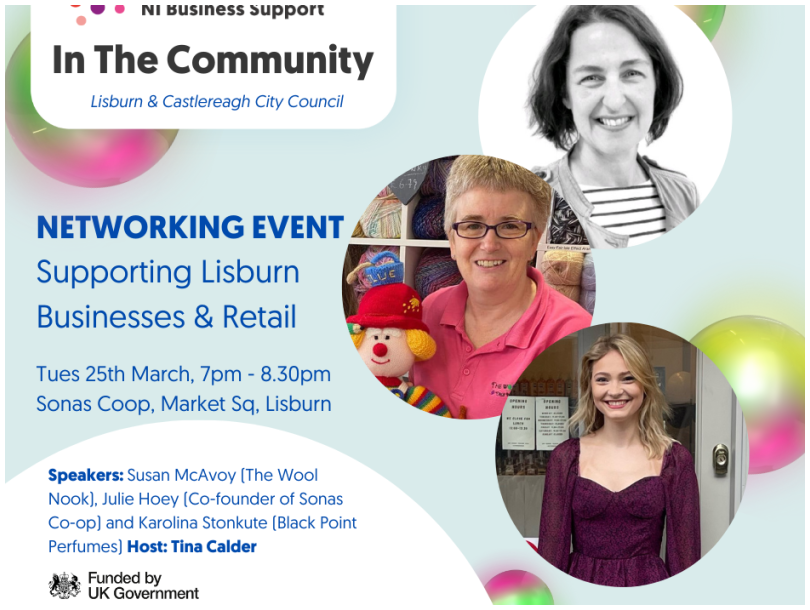 Go Succeed In Community Networking: Supporting Lisburn Businesses & Retail