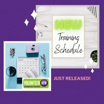 New Training Schedule