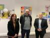 Jill McKeown, Twilight Project Coordinator Arts Care. Maurice Meehan Head of Health and Social Wellbeing Improvement Public Health Agency. Barry Macaulay BEM CEO Arts Care